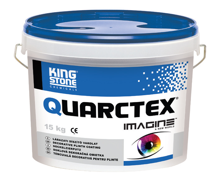 King Stone Quarctex lábazati díszvakolat