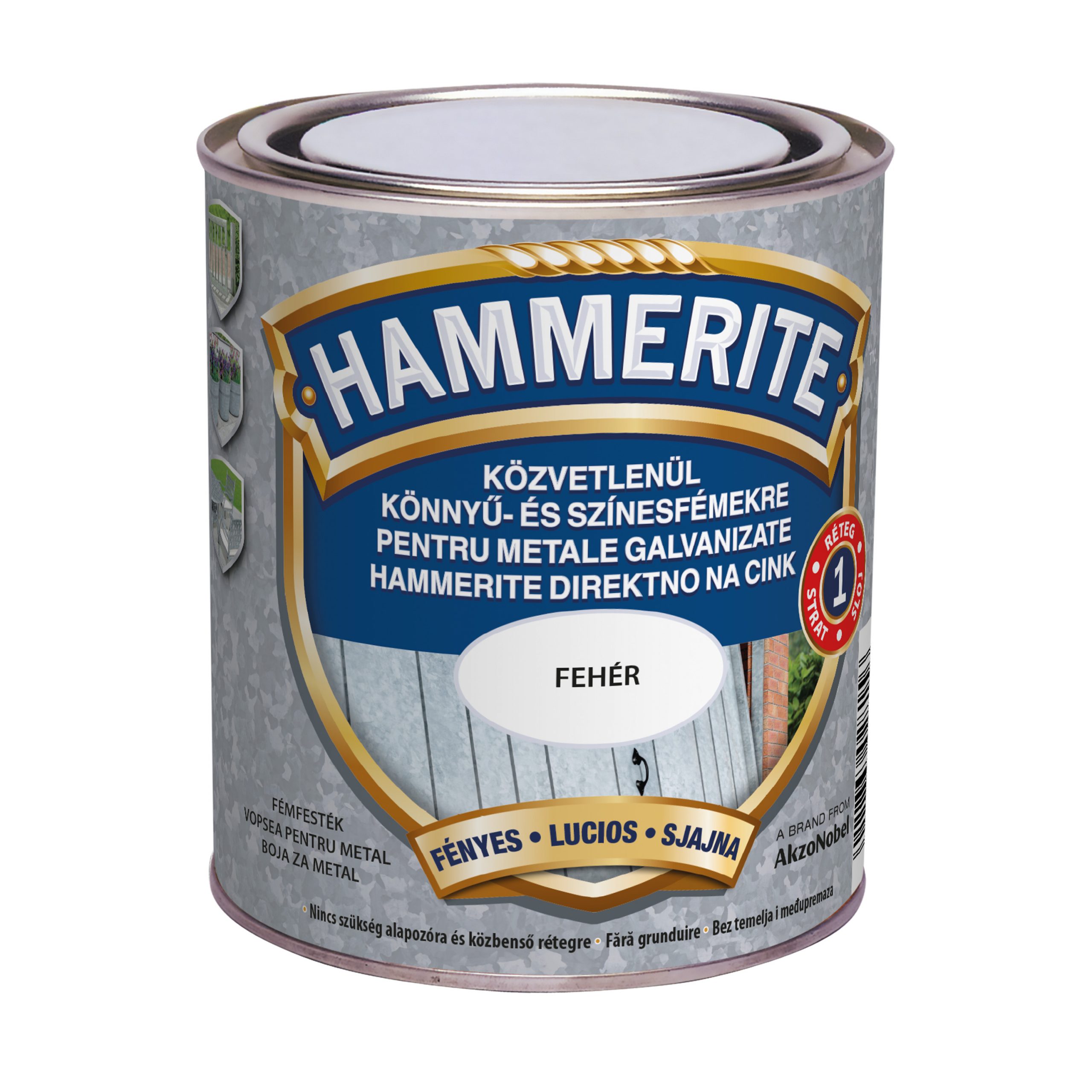Hammerite Közvetlenül könnyű- és színesfémekre