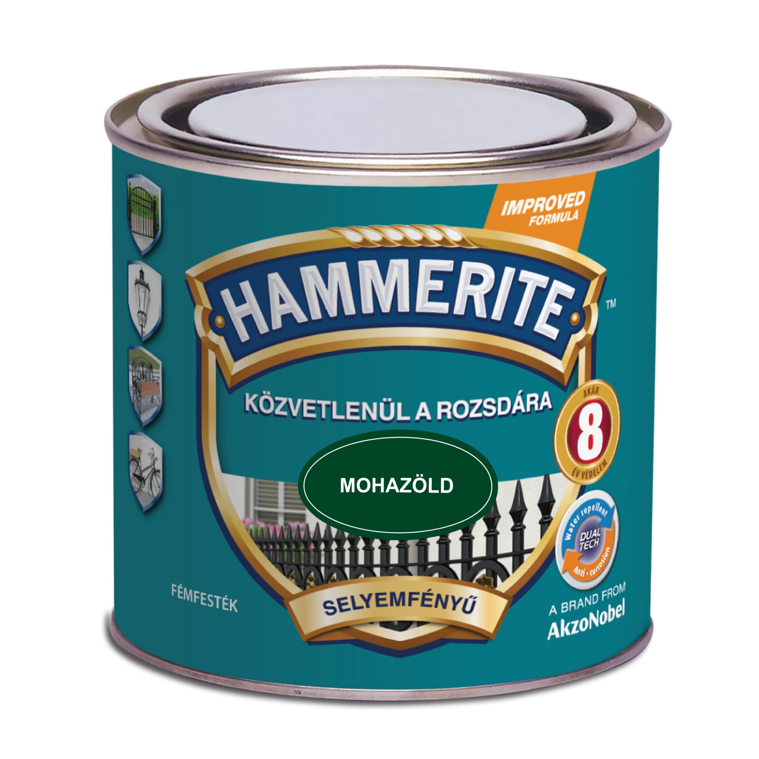 Hammerite Közvetlenül a rozsdára - selyemfényű