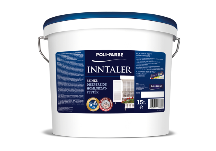 POLI-FARBE INNTALER SZÍNES DISZPERZIÓS HOMLOKZATFESTÉK TON IN TON