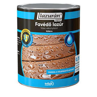 Lazurán Aqua Favédő lazúr 3in1