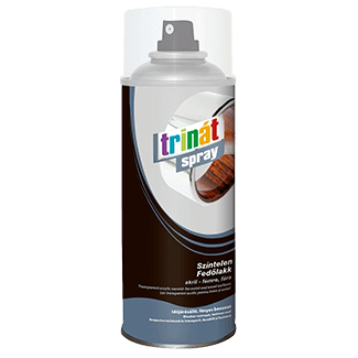 TRINÁT spray színtelen fedőlakk akril fémre, fára