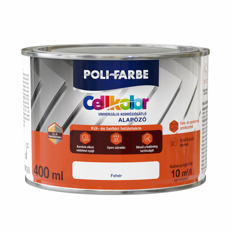POLI-FARBE CELLKOLOR UNIVERZÁLIS KORRÓZIÓGÁTLÓ ALAPOZÓ