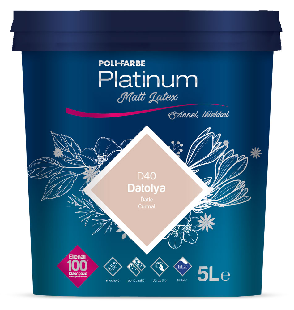 POLI-FARBE PLATINUM MATT LATEX FALFESTÉK