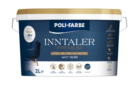 POLI-FARBE INNTALER PREMIUM LATEX BELTÉRI FALFESTÉK