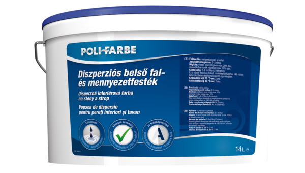 POLI-FARBE DISZPERZIÓS BELSŐ FAL- ÉS MENNYEZETFESTÉK - partner
