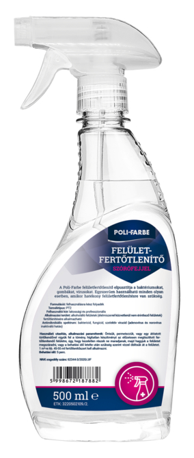 POLI-FARBE FELÜLETFERTŐTLENÍTŐ - SZÓRÓFEJES ÉS UTÁNTÖLTŐ - partner