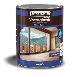 Lazurán Aqua Vastaglazúr