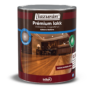 Lazurán Prémium lakk kültérre-beltérre - magasfényű
