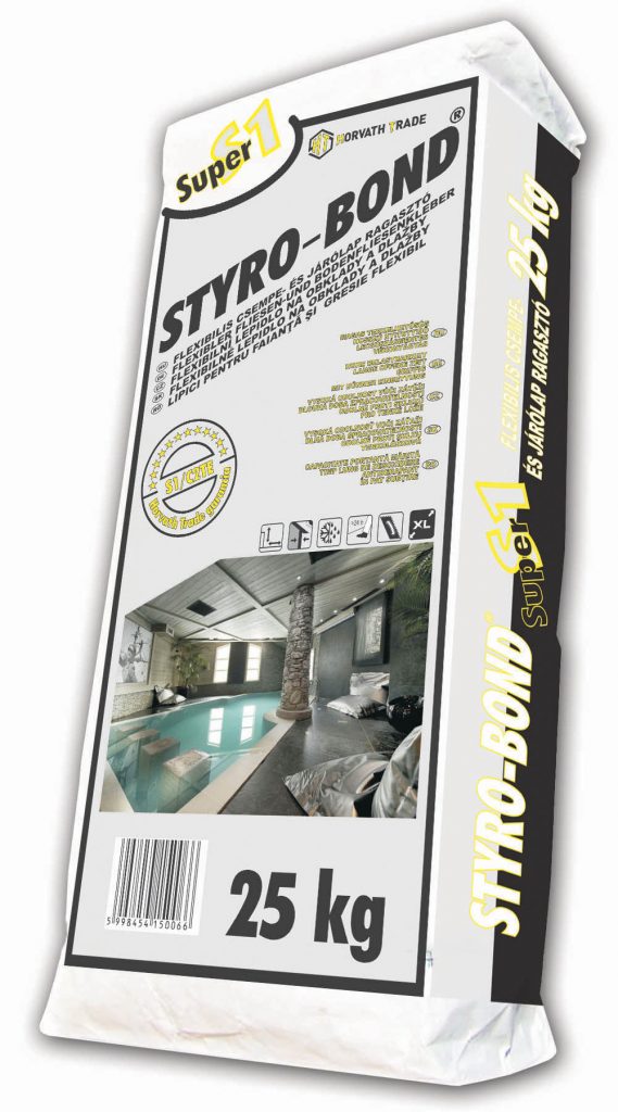 STYRO-BOND KGV 25 CEMENTES ALAPVAKOLAT