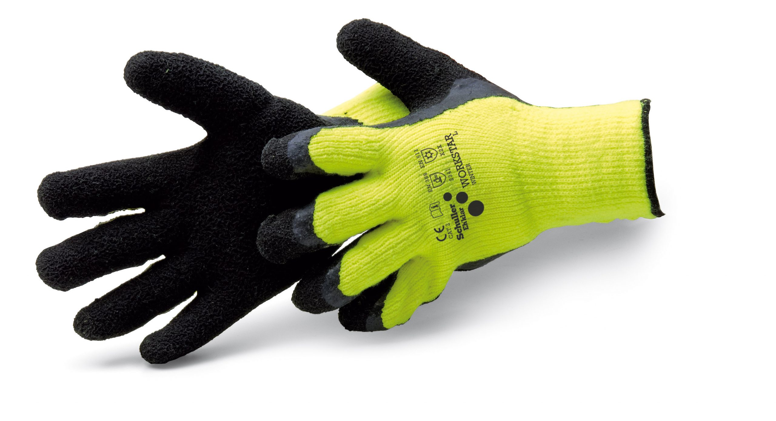 Workstar Winter L/9" kesztyű kaucsuk bevonattal, ráncolt felület, CAT2 - 2141, hideg ellen X2X
