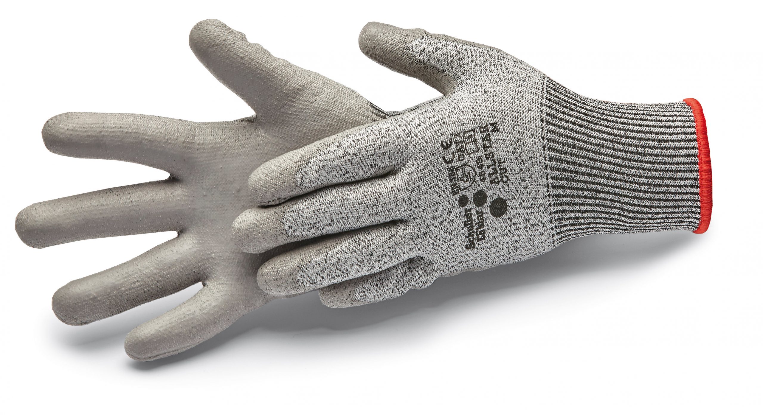 Allstar Cut L/9" kesztyű PU bevonattal, vágásbiztos, CAT2 - 4X43D