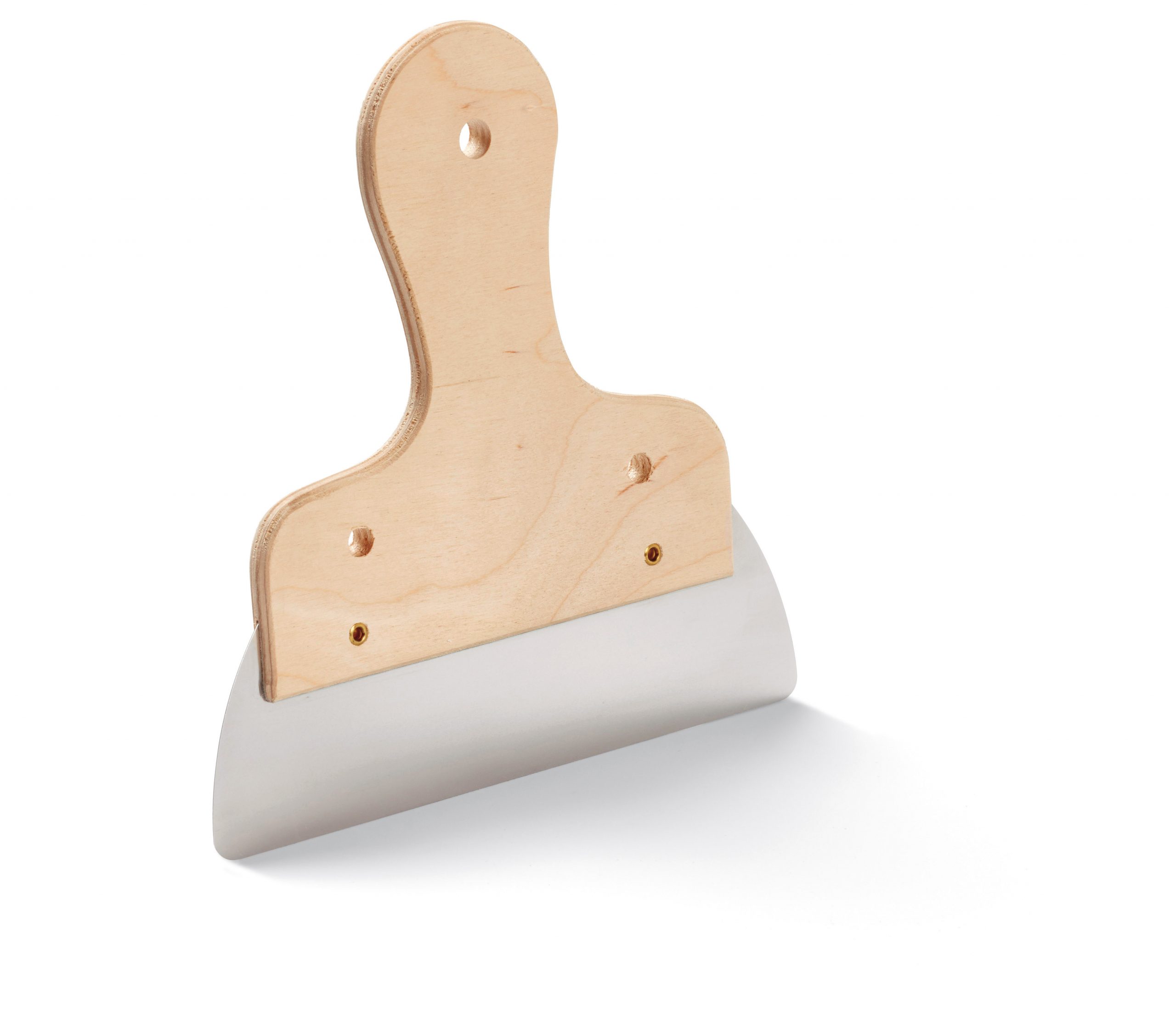 Plano 20cm fali spatulya, rozsdamentes, funér markolat