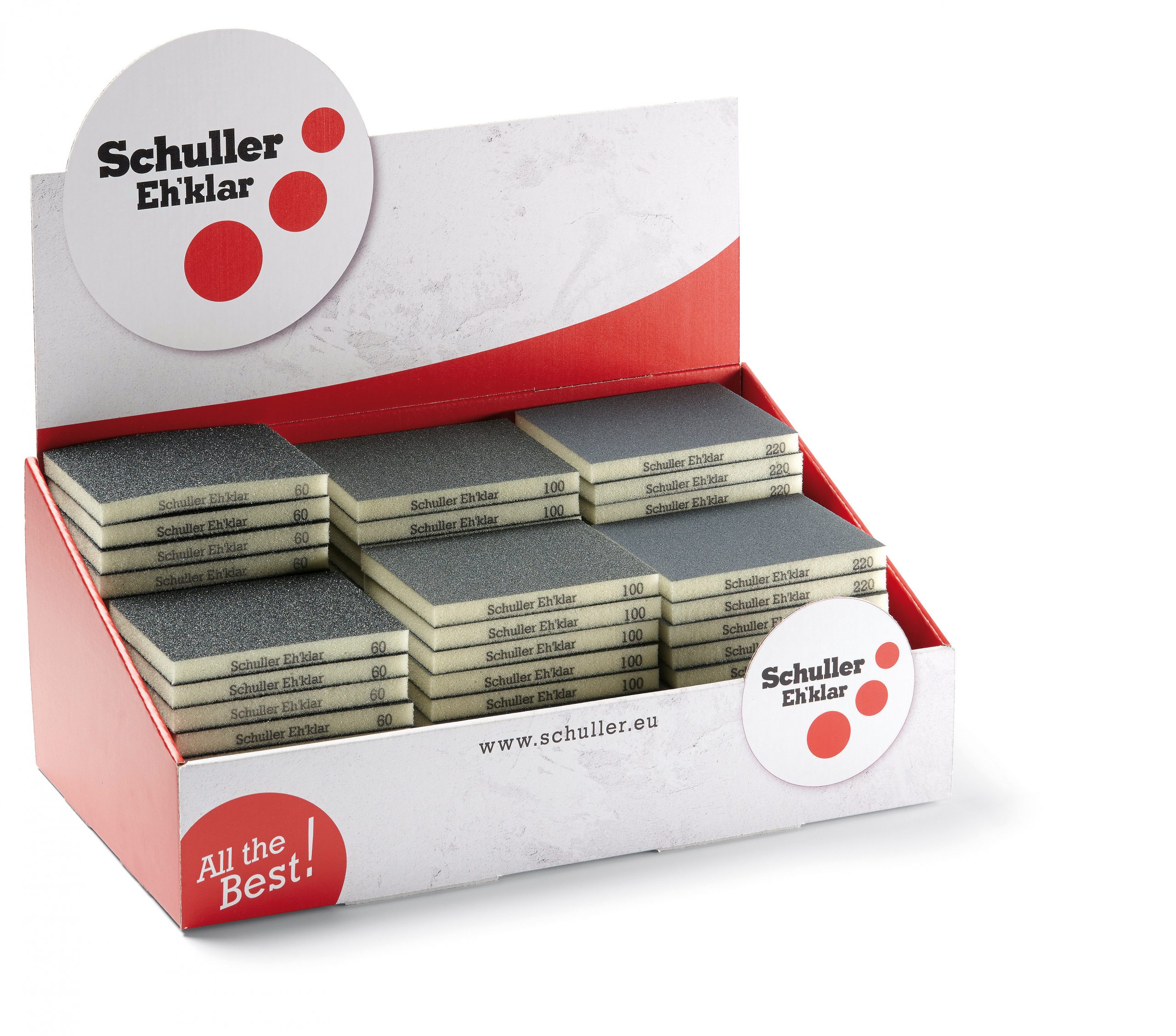 75 Softcut Flex SET csiszolópárna konténer, 75 db-os (20db -60, 35db - 100, 20db - 220)
