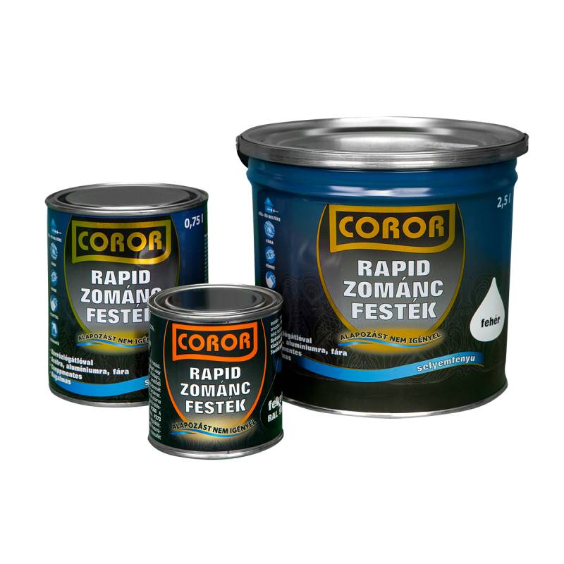 Coror Rapid selyemfényű oldószeres zománcfesték
