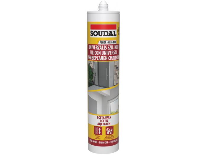 Soudal Univerzális Szilikon /fehér-színtelen/