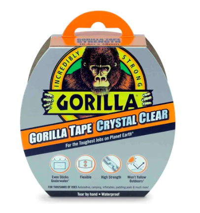 GORILLA TAPE CRYSTAL CLEAR