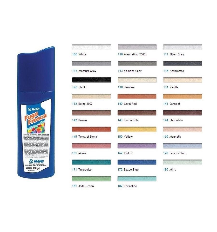Mapei Fuga Fresca színek 2