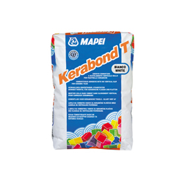 Mapei Kerabond T - lecsúszásmentes, cementkötésű ragasztó habarcs kerámia burkolólapokhoz - 25 kg