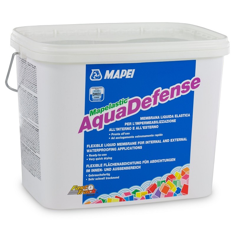 Mapei Mapelastic AquaDefense - felhasználásra kész, ultragyors száradású rugalmas folyékony fólia