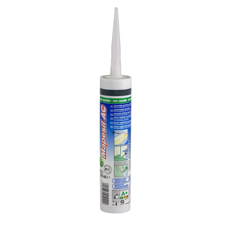 Mapei Mapesil AC - penészálló ecetsavas szilikon hézagkitöltő anyag - 310 ml