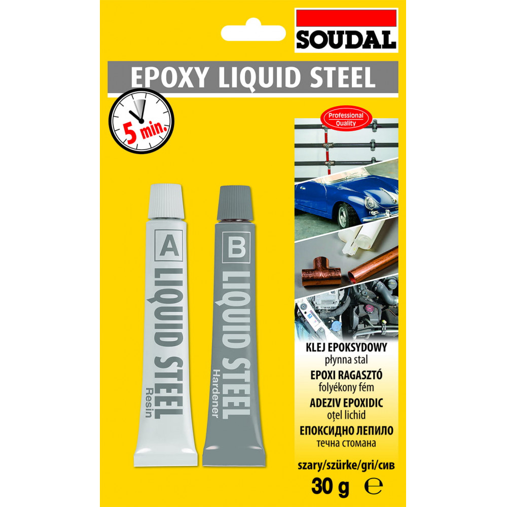 Soudal Epoxy Liquid Steel