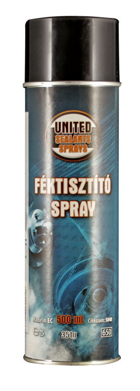 UNITED SPRAYS FÉKTISZTÍTÓ SPRAY 500ML