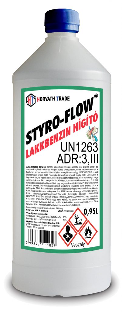 STYRO-FLOW Lakkbenzin Hígító