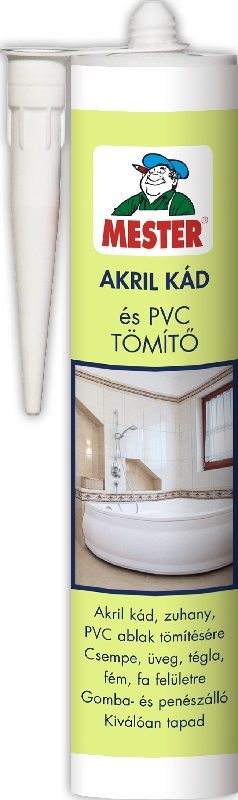 MESTER Akril Kád és PVC Tömítő 310ml átlátszó