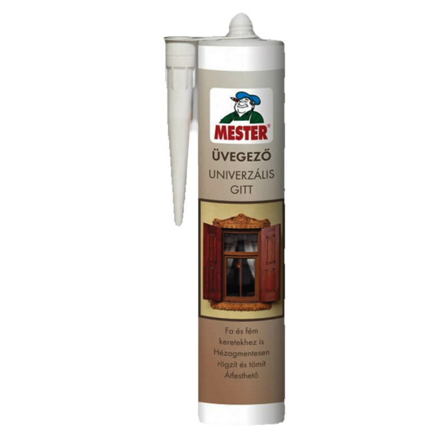 MESTER Üvegező Univerzális Gitt 310ml bézs