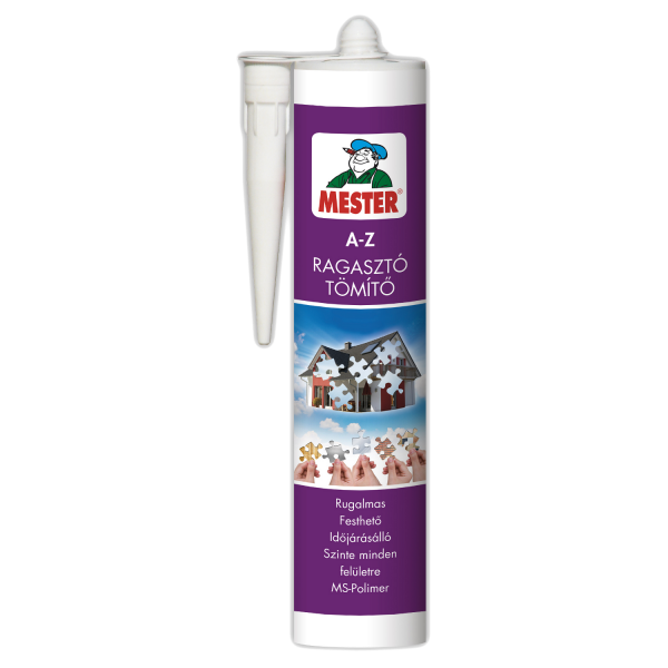 MESTER A-Z Ragasztó Tömítő 290ml fehér