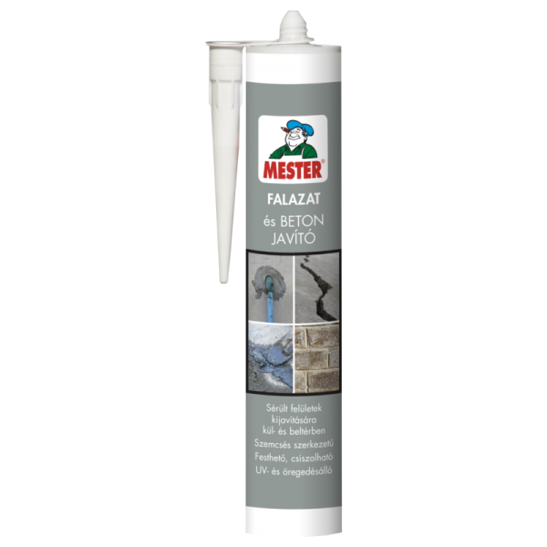 MESTER Falazat és Beton Javító 310ml szürke