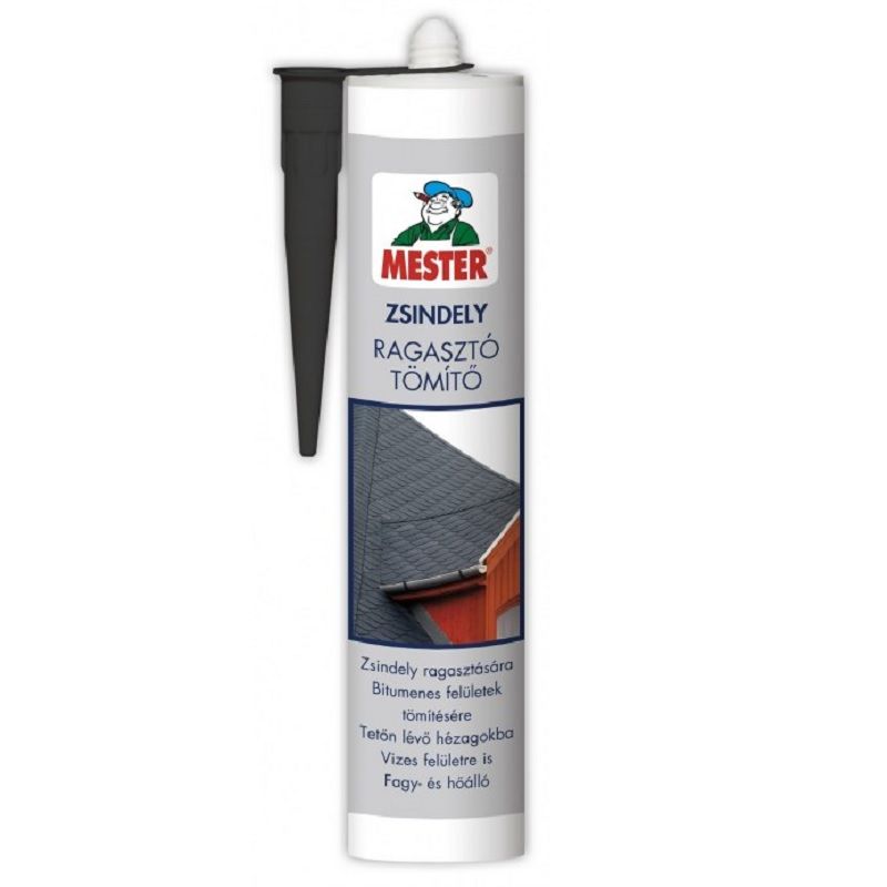MESTER Zsindely Ragasztó Tömítő 310ml fekete