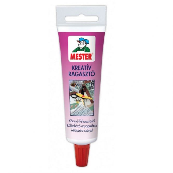 MESTER Kreatív Ragasztó 60ml átlátszó