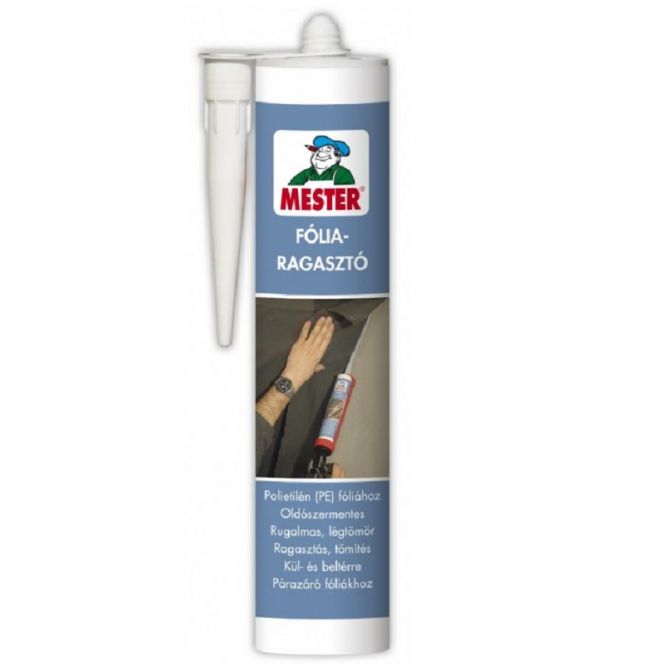 MESTER Fóliaragasztó 310ml kék