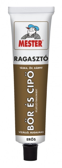 MESTER Bőr és cipőragasztó 50ml átlátszó
