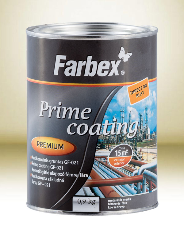 Farbex “PRIME COATING GP-021” Korróziógátló alapozó fémre, fára