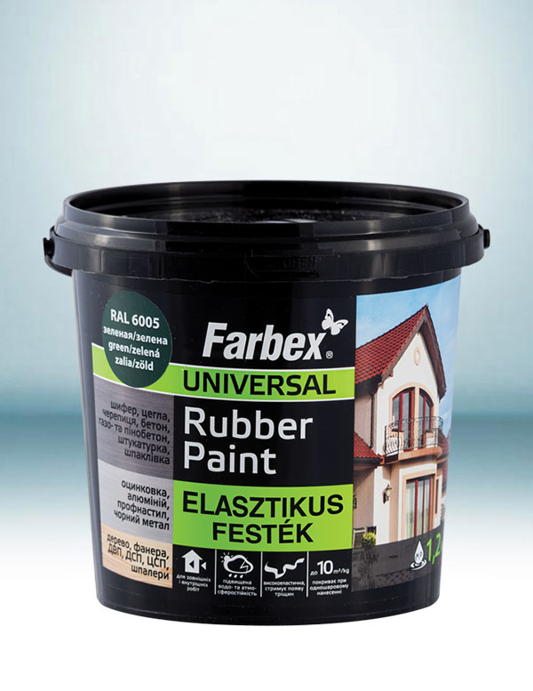 Farbex “Rubber Paint” univerzális elasztikus festék