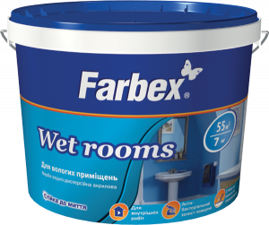 Farbex “WET ROOMS” Univerzális konyha és fürdőszobafesték