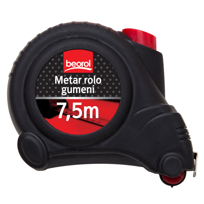 Beorol mérőszalag 7,5m Autolock (MRG7.5)