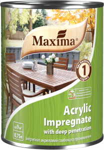 Maxima “ACRYLIC IMPREGNATE” – Vizes bázisú impregnáló vékonylazúr