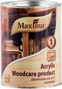 Maxima “ACRYLIC WOODCARE PRODUCT” Vizes bázisú vastaglazúr UV-szűrővel