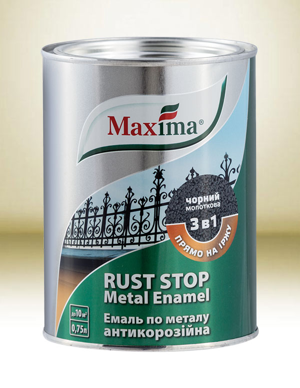 Maxima “RUST STOP METAL ENAMEL” 3 IN 1 “Rozsda stop” fém zománc 3 in 1 (kalapácslakk hatású)