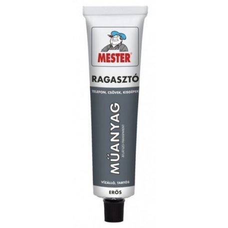 MESTER Műanyag Ragasztó 50ml átlátszó