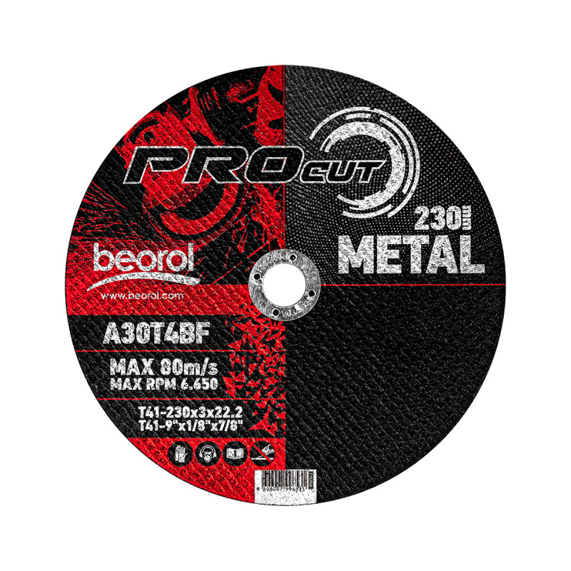 Beorol vágótárcsa fémhez ø230x3mm (RPM230X3)