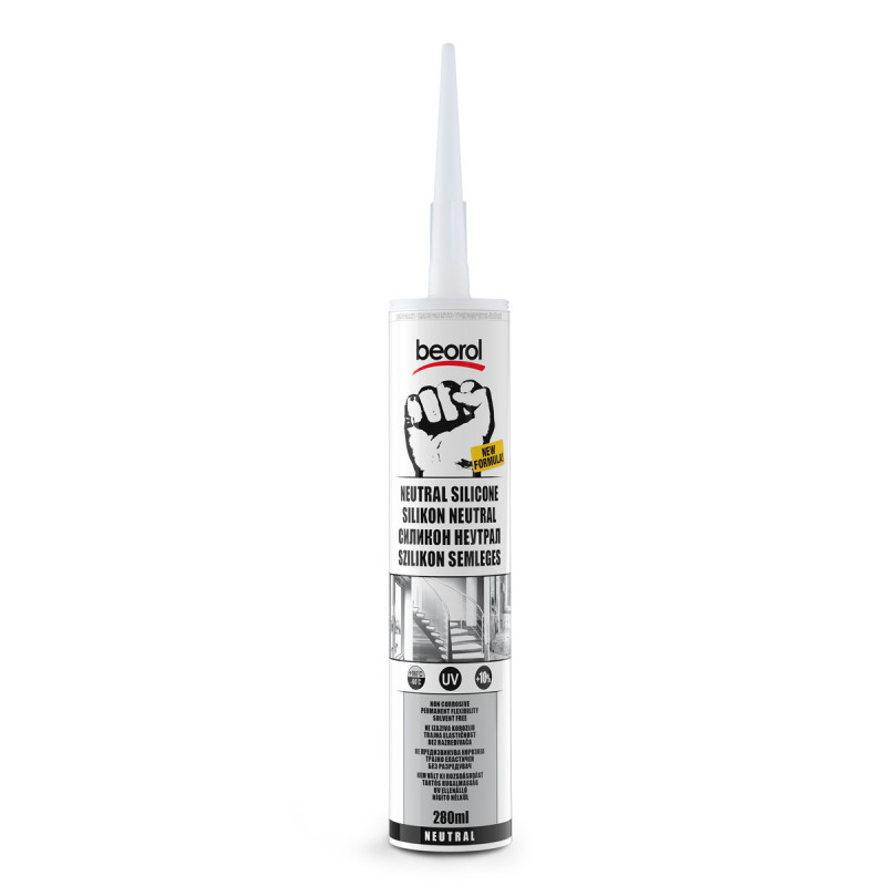 Beorol Szilikon semleges 280ml átlátszó