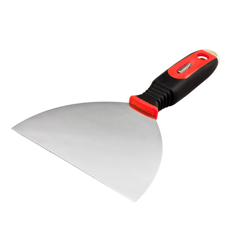 Beorol spatulya, inox, gumi nyél bitfejjel 150mm (SRGDU150)