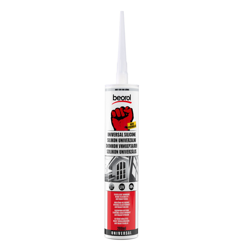 Beorol szilikon 280ml szürke (SUS)