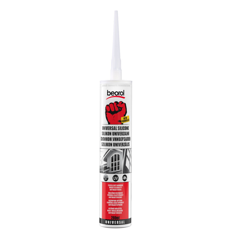 Beorol szilikon, 280ml átlátszó (SUT)
