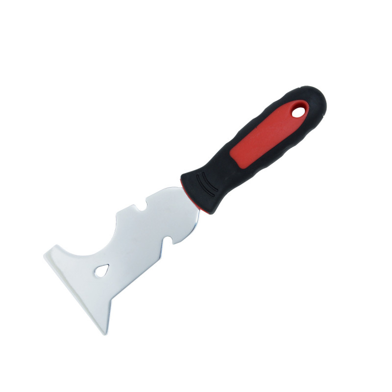 Beorol spatulya, inox, gumi nyél többcélú (VSS)